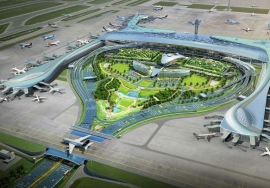 Incheon International Airport Passenger Terminal 2 Construction